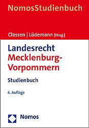Landesrecht Mecklenburg-Vorpommern, Studienbuch, 5. Auflage 2022
