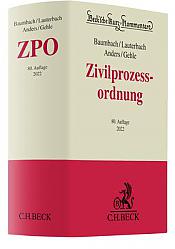 Anders/Gehle (vormals Baumbach/Lauterbach), Zivilprozessordnung: ZPO, 80. Auflage 2022