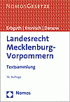 Landesrecht Mecklenburg-Vorpommern, 21. Auflage 2019