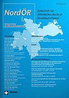 Zeitschrift für Öffentliches Recht in Norddeutschland (NordÖR)